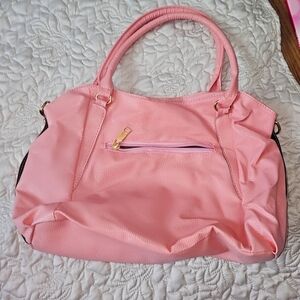 Pink handbag